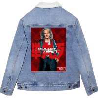 The Bullettrain 1 Unisex Sherpa-lined Denim Jacket | Artistshot