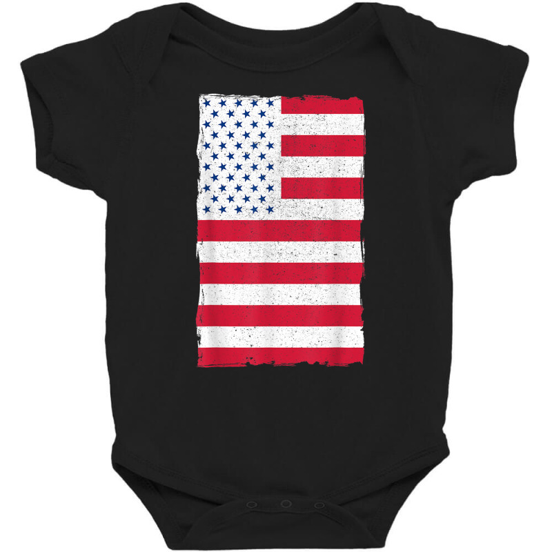 Usa Civil Flag Of Peacetime Vertical – American States T Shirt Baby Bodysuit by wafaha | Artistshot