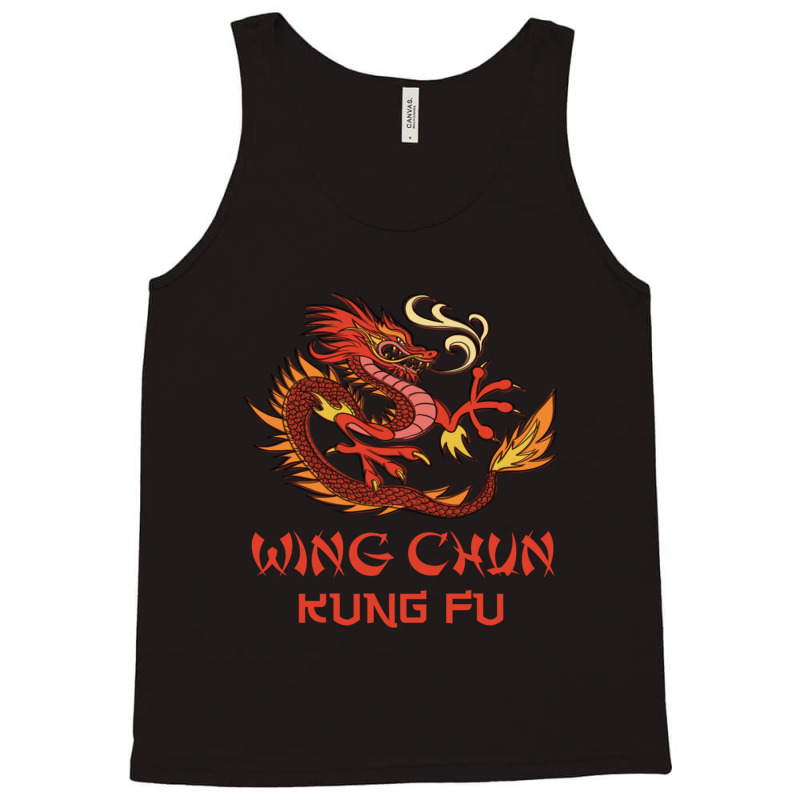 Wing Chun Chinese Dragon Long Sleeve Tank Top | Artistshot