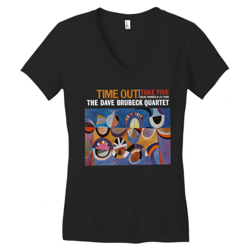 The Dave Brubeck Quartet Time Out ' Women's V-Neck T-Shirt by JoelJBerghoff | Artistshot