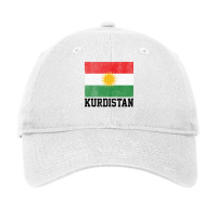 Kurdistan Faded Vintage Style Flag Design Gift Adjustable Cap | Artistshot