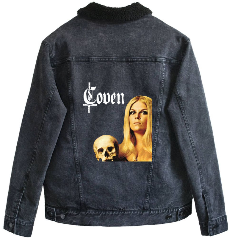 Coven Unisex Sherpa-Lined Denim Jacket by AshleyWarren | Artistshot