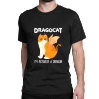 Funny Japanese Monster Dragon Cat Gift Design Design Product 1 Classic T-shirt | Artistshot