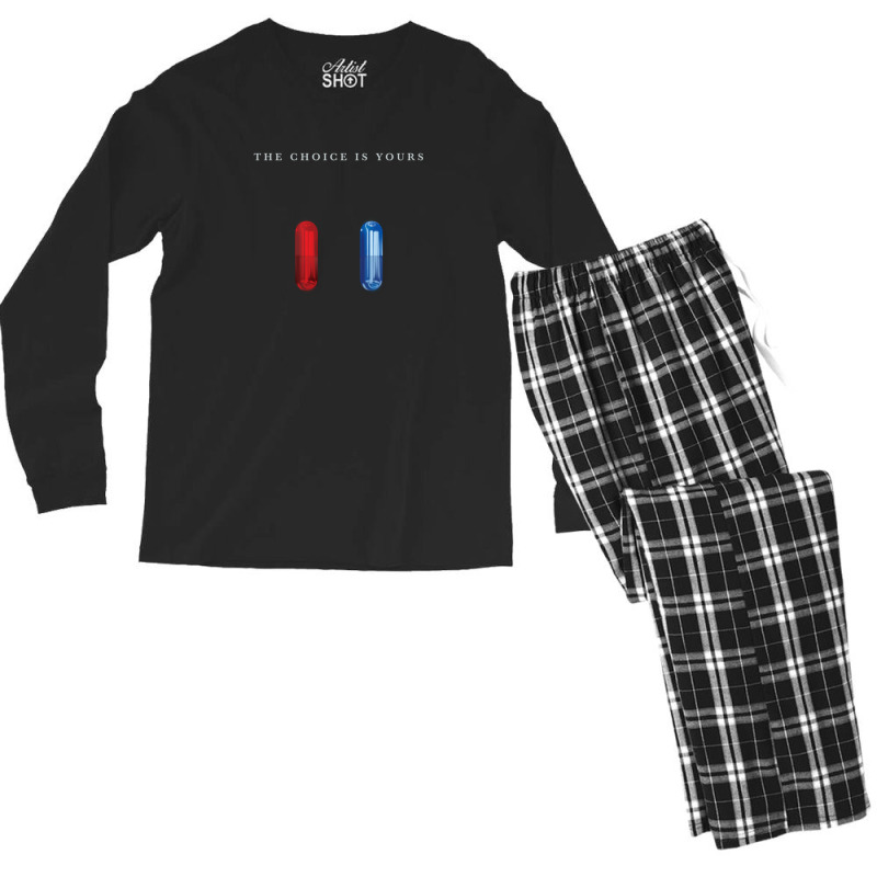 The Choice Is Yours Men's Long Sleeve Pajama Set | Artistshot