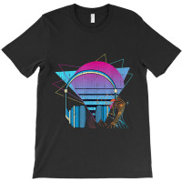 80s Art Vaporwave Aesthetic Headphones Synthwave Retro Music Classic T-shirt | Artistshot