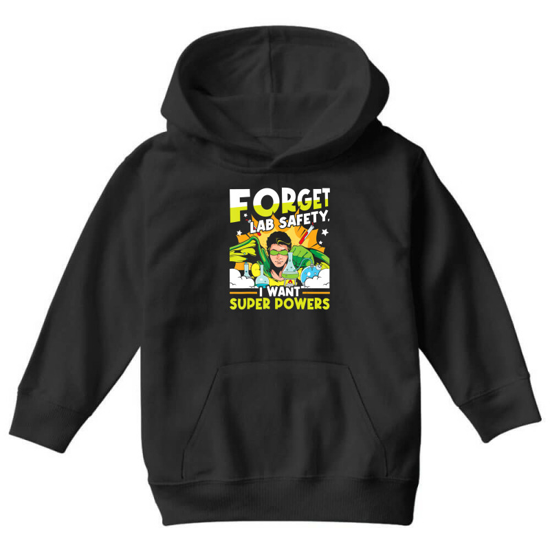 Hot Trend Forget Lab Safety Funny Chemistry Humor Science Teacher Youth Hoodie | Artistshot