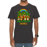 Hangin With My Gnomes With Rainbow Vintage T-shirt | Artistshot