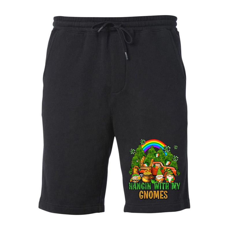 Hangin With My Gnomes With Rainbow Fleece Short | Artistshot