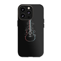 Acoustic Guitar 3d Outline Flowering Vines 1 Iphone 13 Pro Case | Artistshot