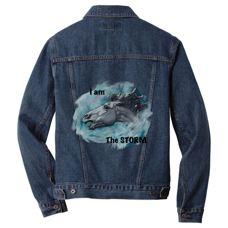 Limited Edition I Am The Storm! Men Denim Jacket | Artistshot