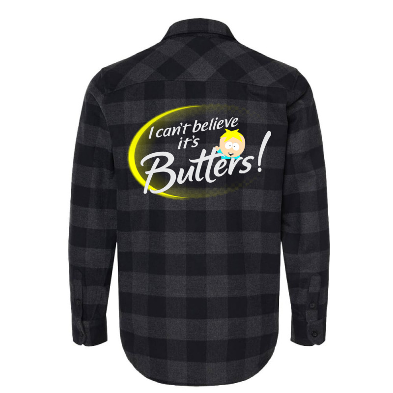 I Can Believe Its Butters! [south Park] Flannel Shirt | Artistshot