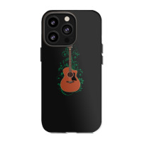 Mahogany Auditorium Acoustic Guitar Flowering Vines 1 Iphone 13 Pro Case | Artistshot