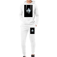 Astronaut Cat Poster Quote Hoodie & Jogger Set | Artistshot