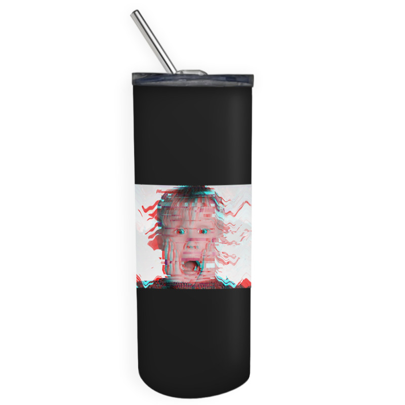 Hot Trend Glitched Home Alone Skinny Tumbler | Artistshot