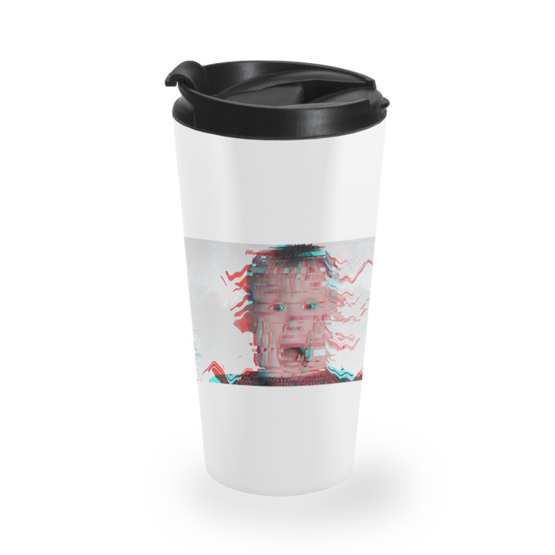 Hot Trend Glitched Home Alone Travel Mug | Artistshot