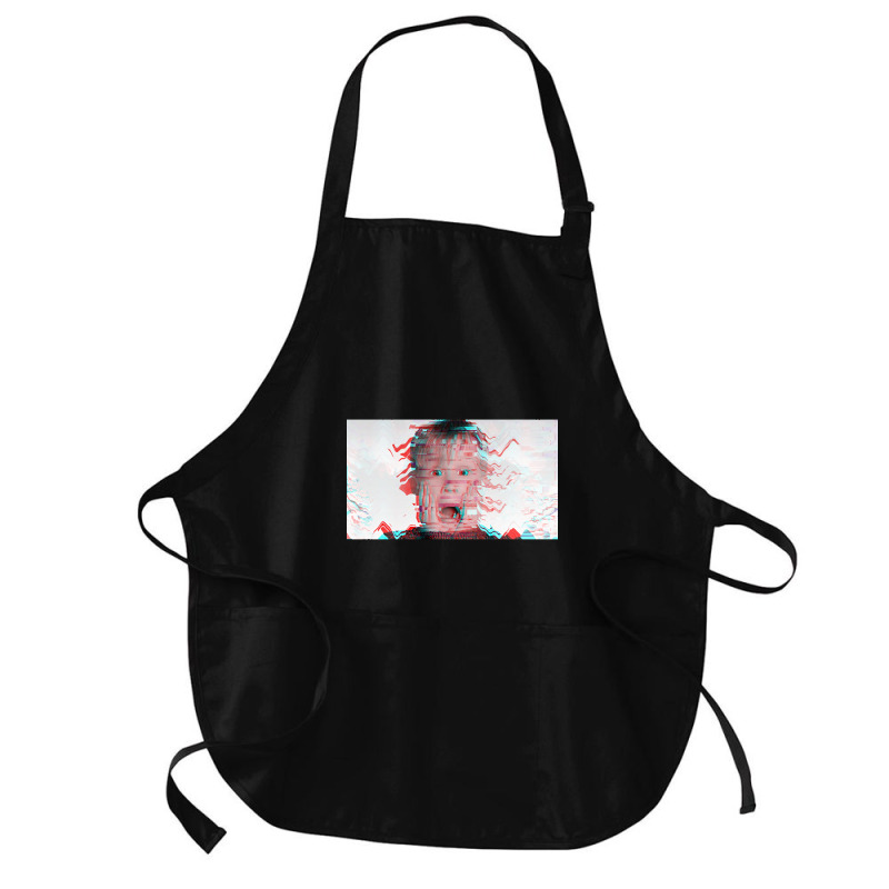 Hot Trend Glitched Home Alone Medium-length Apron | Artistshot