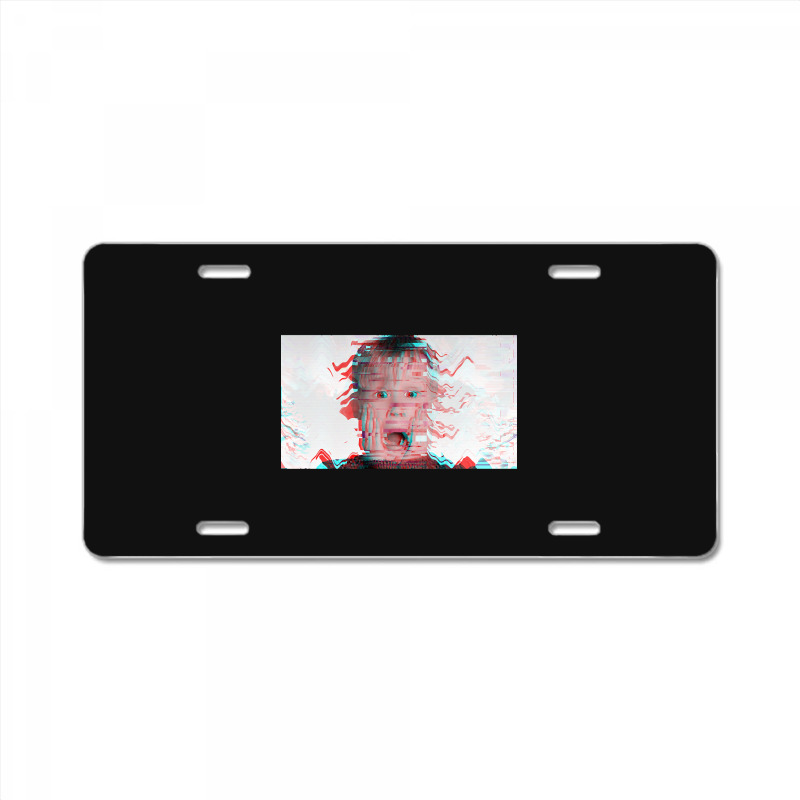 Hot Trend Glitched Home Alone License Plate | Artistshot