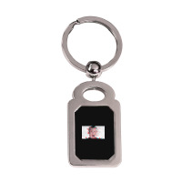 Hot Trend Glitched Home Alone Silver Rectangle Keychain | Artistshot