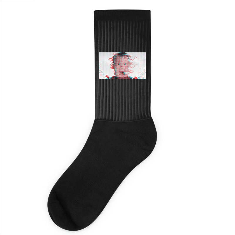 Hot Trend Glitched Home Alone Socks | Artistshot