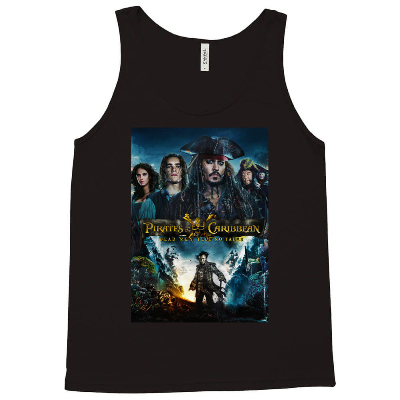 Pirates Of The Caribbean Dead Men Tell No Tales 3 Tank Top | Artistshot