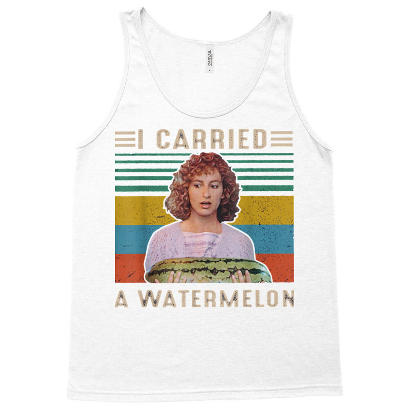 I Carried A Watermelon Vintage Tank Top | Artistshot