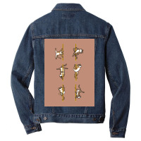 Cats Pole Dancing Club Poster Funny Men Denim Jacket | Artistshot