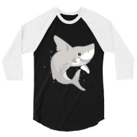 Limited Edition Great Shark 3/4 Sleeve Shirt | Artistshot