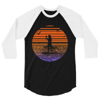 Trending Sup Stand Up Paddle Boarding Stand Up Paddle Paddle And Board 3/4 Sleeve Shirt | Artistshot