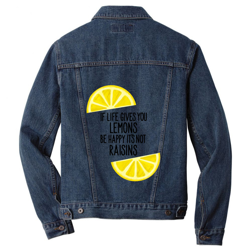 When Life Gives You Lululemon Men Denim Jacket | Artistshot