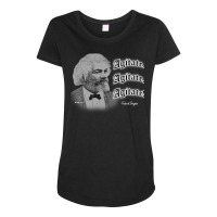 Agitateagitate Agitate   Music Maternity Scoop Neck T-shirt | Artistshot