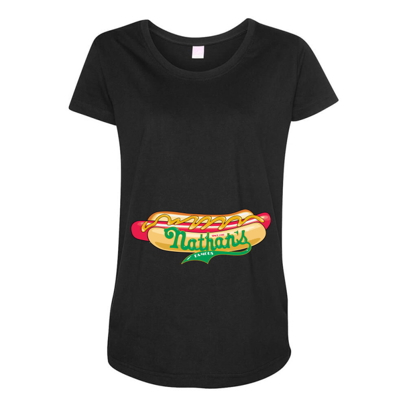 Resto, Nathan's Maternity Scoop Neck T-shirt | Artistshot