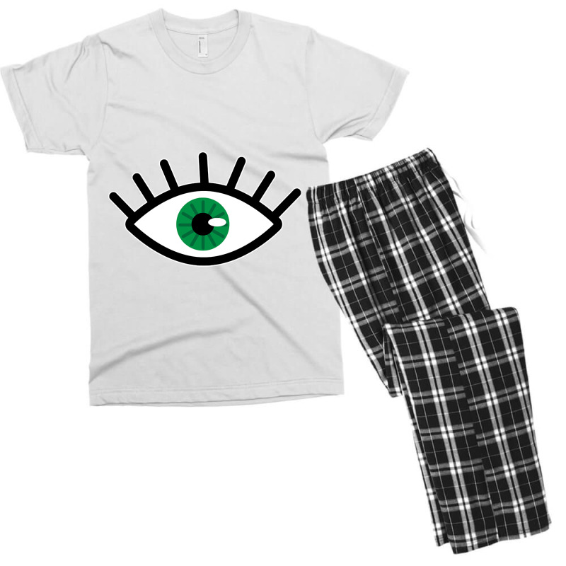 Limited Edition Green Eye Power 1 Men's T-shirt Pajama Set by Milne Charlton | Artistshot