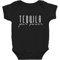 Womens Tequila Por Favor Please Cinco De Mayo Party Drinking Meme V-ne Baby Bodysuit | Artistshot