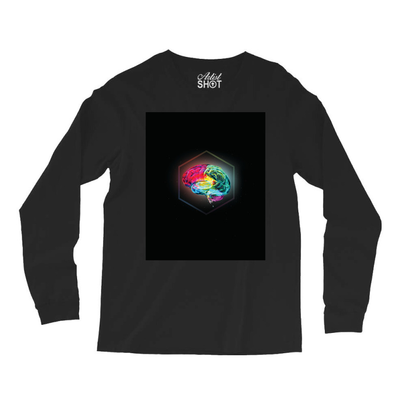 The Electric Brain Long Sleeve Shirts | Artistshot