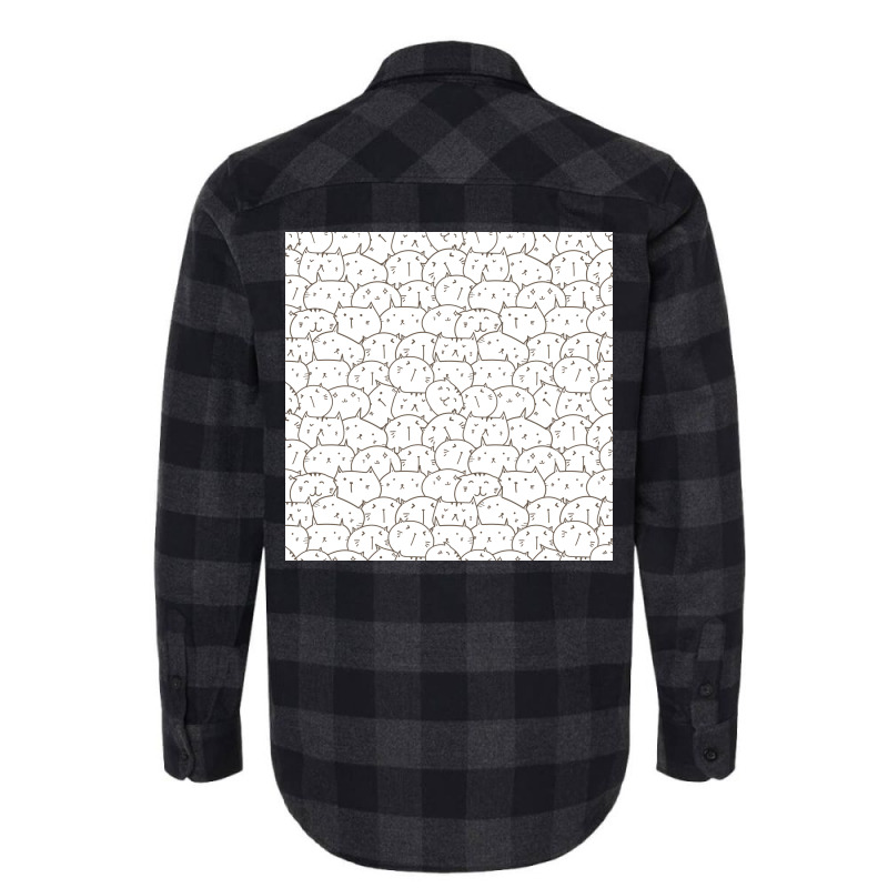 Cat Herder Poster Music Tumblr Flannel Shirt by globossterkyc | Artistshot