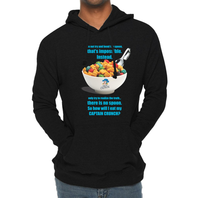 Do Not Try And Bend The Spoon Lightweight Hoodie by adwoaafredyy | Artistshot