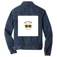 Cat Pate Poster Nature Men Denim Jacket | Artistshot