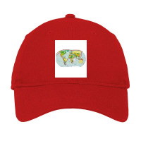 Cat Plays With Australia World Earth Planet Map Mainland Continent Pos Adjustable Cap | Artistshot