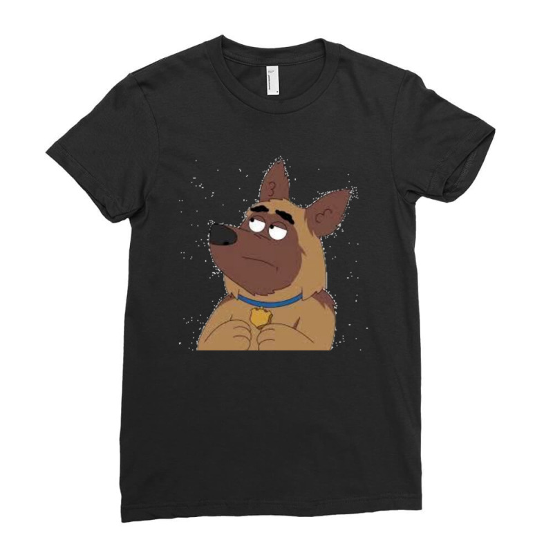 Paradise Pd Dog 1 Ladies Fitted T-Shirt by StarActon | Artistshot