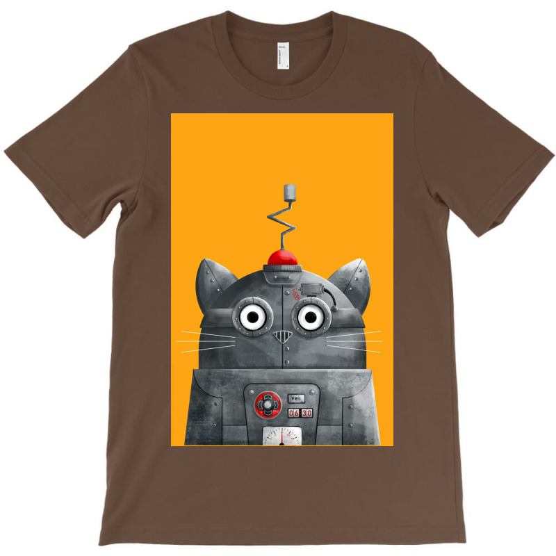 Cat Robot Cat Poster T-Shirt by globossterkyc | Artistshot