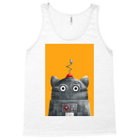 Cat Robot Cat Poster Tank Top | Artistshot