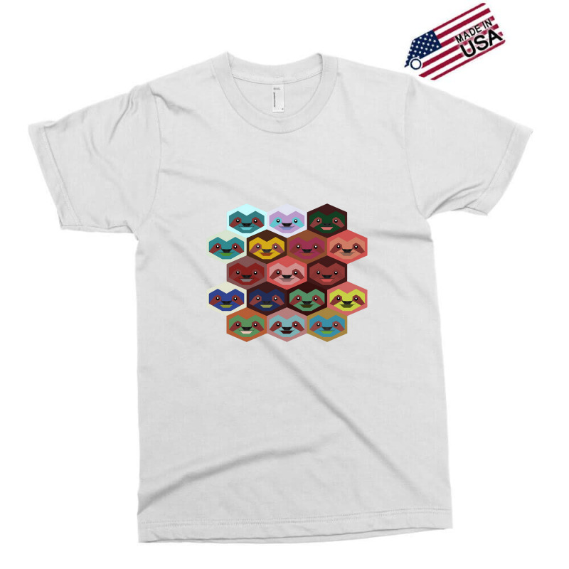 Sloths Colorful Sloth Exclusive T-shirt | Artistshot