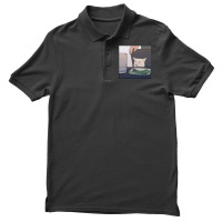 Illustrated The Cat Meme 2 Poster 80s Men's Polo Shirt | Artistshot