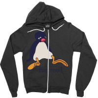 I Draw Sad Noot Penguin Meme Zipper Hoodie | Artistshot