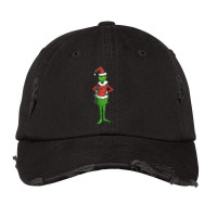 Limited Edition Grinch - All Wrapped Up Vintage Cap | Artistshot