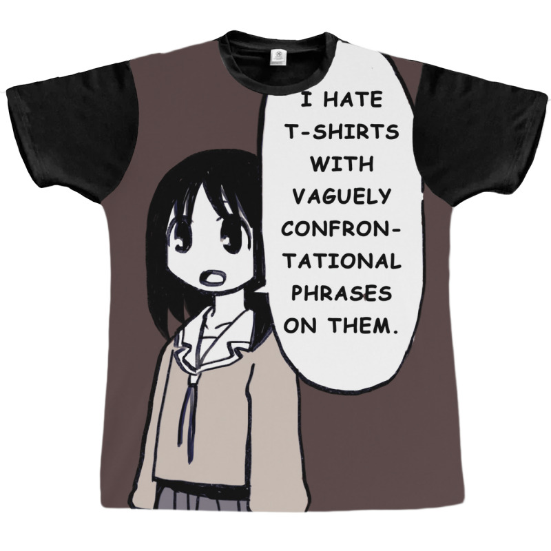 I Draw That Panel Of Osaka Saying She Doesn't Like Rude Shirts   Azuma Graphic T-shirt | Artistshot