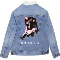 Jack Off Jill Humid Teenage Mediocrity Unisex Sherpa-lined Denim Jacket | Artistshot