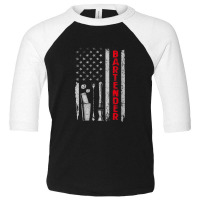 Womens Bartender Bar Working American Usa Flag Patriotic Men Women V-n Toddler 3/4 Sleeve Tee | Artistshot