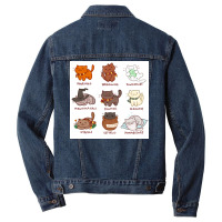 Hairy Pawtter Poster Retro Men Denim Jacket | Artistshot