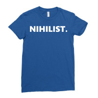 Nihilist Ladies Fitted T-shirt | Artistshot